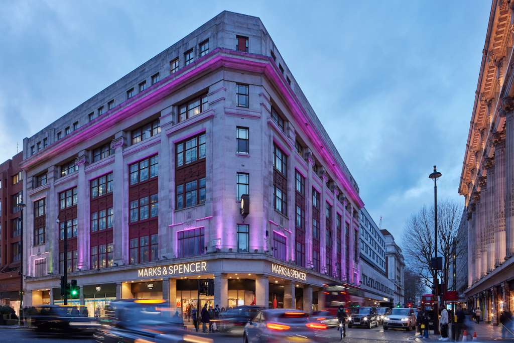 The prow of Orchard House, Oxford Street. [Credit: Matthew Andrews for SAVE Britain's Heritage]