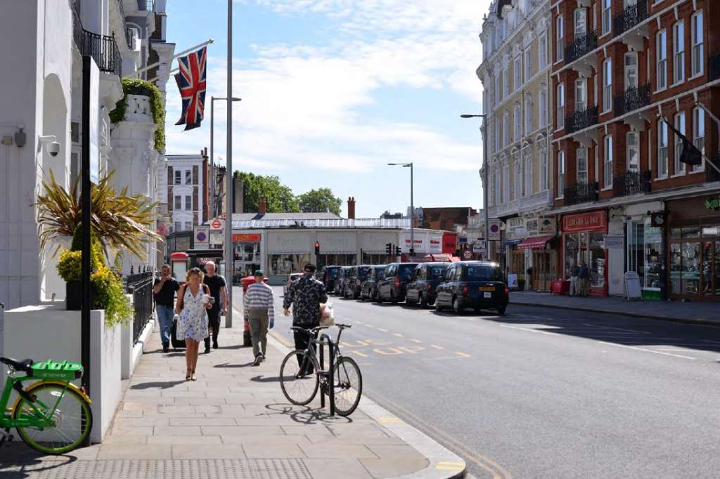 BEFORE: Current view from Harrington Road looking towards South Kensington Station