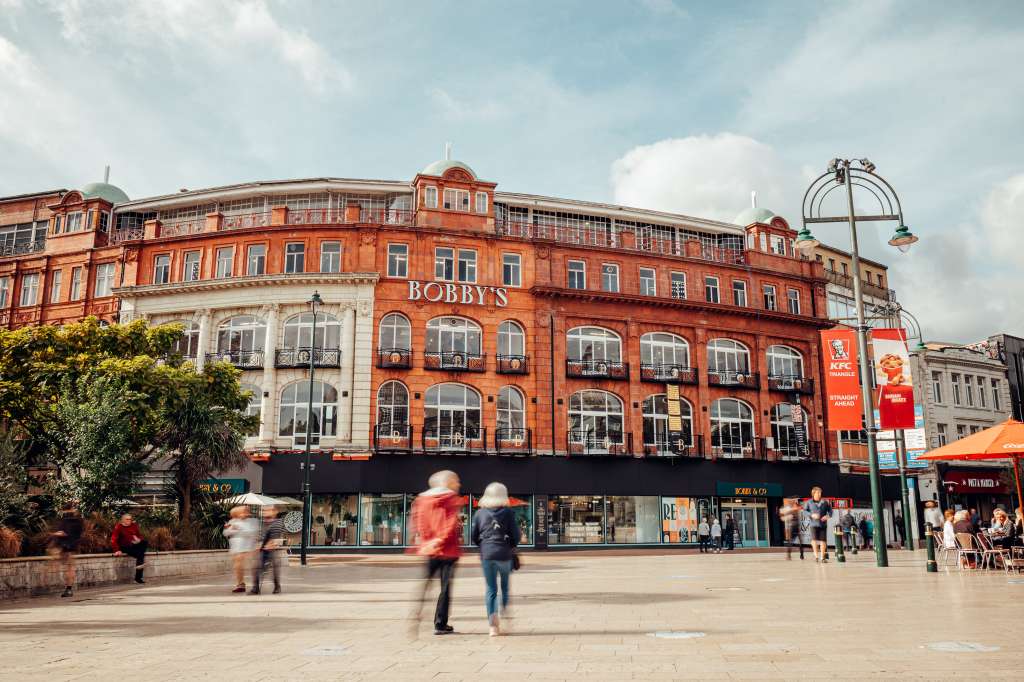 Success: Bobby's is reborn in Bournemouth's old Debenhams (Credit: James Bridle)