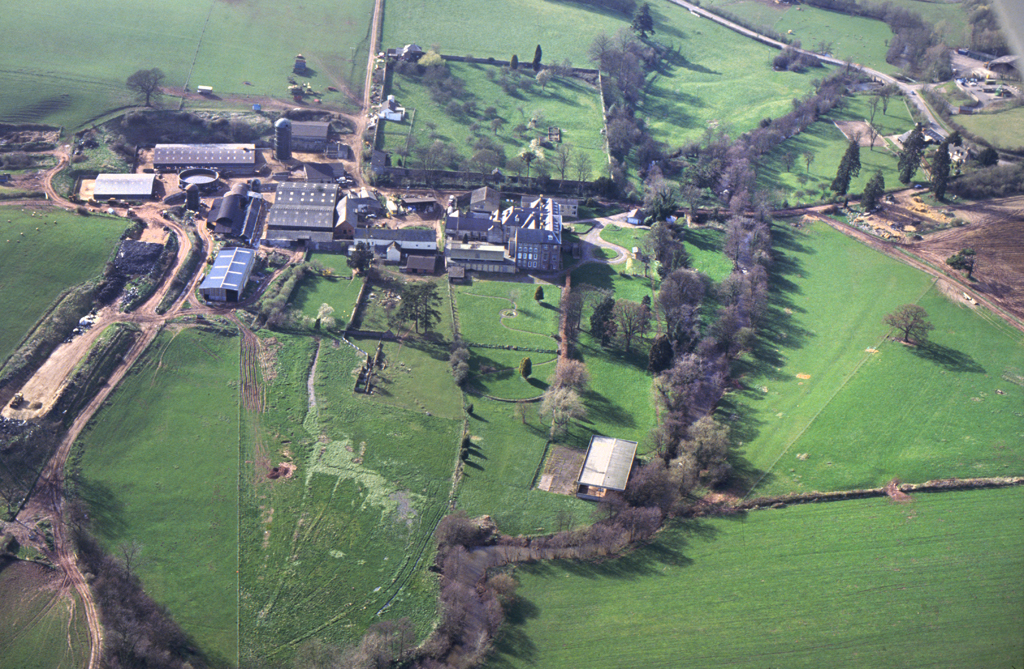 The beautiful setting of Troy House, just 6 miles from Monmouth (Credit: C.R. Musson/Coflein)